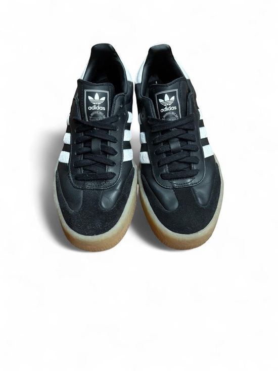 adidas Shoes - adidas Black & White Classic Samba with Gum Sole